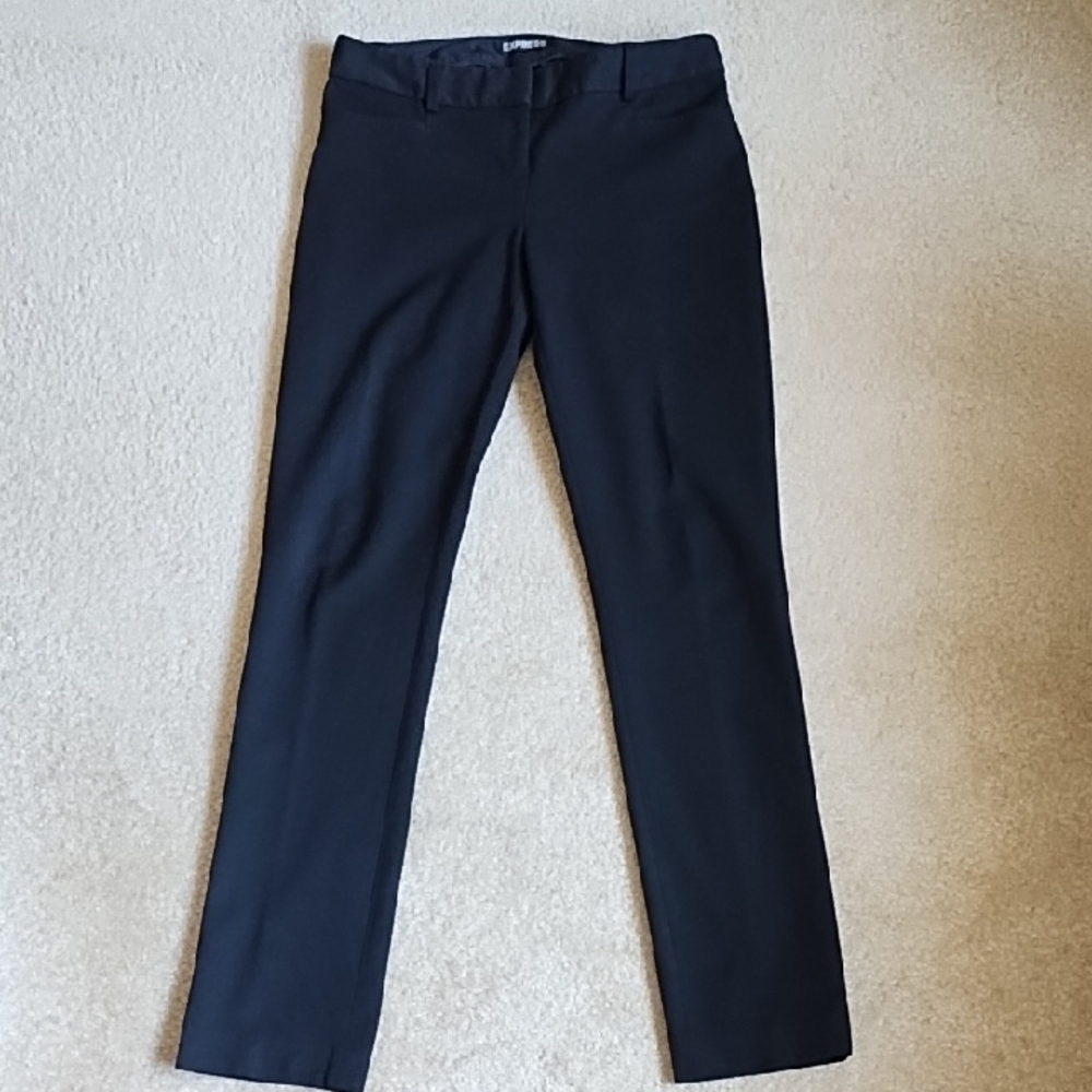 Express Black Straight Leg Pants